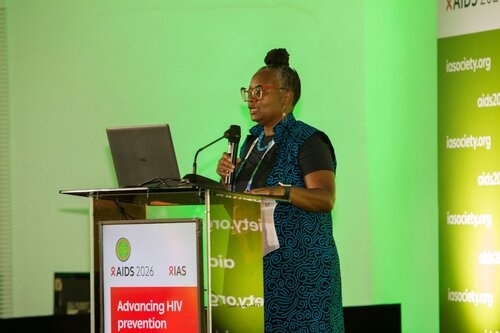 AIDS 2026, the 26th IAS Conference on HIV and AIDS. Rio de Janeiro, Brazil.
Sunday, 26 July 2026

[PC0101]. HIV prevention science & access
In the photo: Tandi Onome

©️ Andréa Testoni / IAS