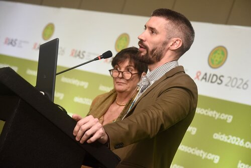 AIDS 2026, the 26th Conference on HIV and AIDS. Rio de Janeiro, Brazil.
Sunday, 26 July 2026.

PC0302. HIV cure without borders: Science, community and Latin America and Caribbean perspectives - Opening and setting the scene.
In the photos: Panel / Sandra Wagner Cardoso, Gastón Devisich.

© Márcia Moreira / IAS