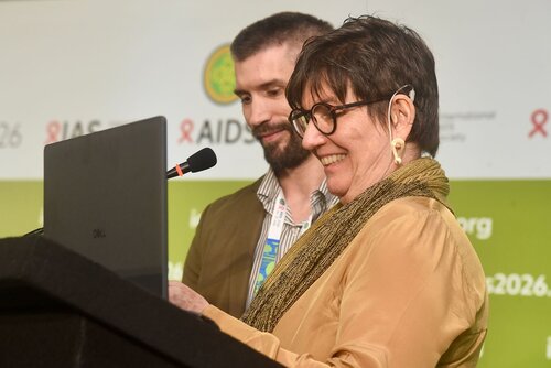 AIDS 2026, the 26th Conference on HIV and AIDS. Rio de Janeiro, Brazil.
Sunday, 26 July 2026.

PC0302. HIV cure without borders: Science, community and Latin America and Caribbean perspectives - Opening and setting the scene.
In the photos: Panel / Sandra Wagner Cardoso, Gastón Devisich.

© Márcia Moreira / IAS