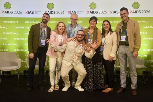 AIDS 2026, the 26th Conference on HIV and AIDS. Rio de Janeiro, Brazil.
Sunday, 26 July 2026.

PC0302. HIV cure without borders: Science, community and Latin America and Caribbean perspectives - Opening and setting the scene.
In the photos: Organizers /Delegates.

© Márcia Moreira / IAS