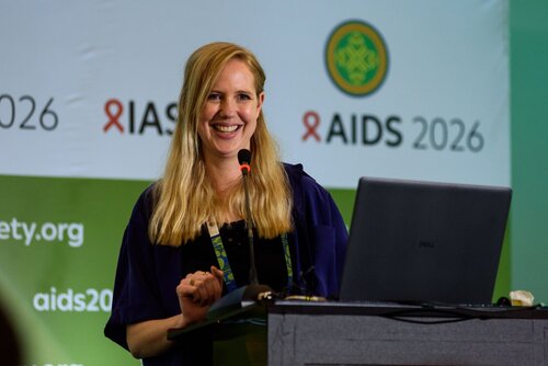 AIDS 2026, the 26th IAS Conference on HIV and AIDS. Rio de Janeiro, Brazil.
Sunday, 26 July 2026.

PCO701. 12th Symposiun on Children and Adolescents with Perinatal HIV Exposure. Marguerite Marlow. 

©️ Rogério von Krüger / IAS