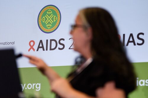 AIDS 2026, the 26th IAS Conference on HIV and AIDS. Rio de Janeiro, Brazil.
Sunday, 26 July 2026.

PCO702. 12th Symposiun on Children and Adolescents with Perinatal HIV Exposure. Audience. LLena Serghides.

©️ Rogério von Krüger / IAS