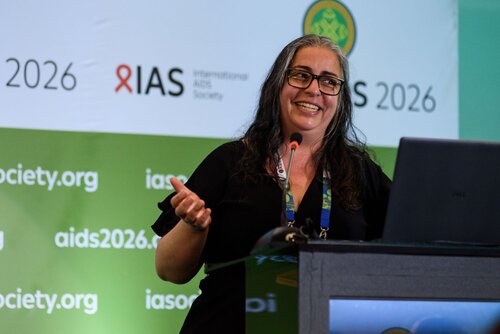 AIDS 2026, the 26th IAS Conference on HIV and AIDS. Rio de Janeiro, Brazil.
Sunday, 26 July 2026.

PCO702. 12th Symposiun on Children and Adolescents with Perinatal HIV Exposure. Audience. Lena Serghides.

©️ Rogério von Krüger / IAS