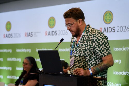AIDS 2026, the 26th IAS Conference on HIV and AIDS. Rio de Janeiro, Brazil.
Sunday, 26 July 2026.

PCO702. 12th Symposiun on Children and Adolescents with Perinatal HIV Exposure. Nathanael  Leo van Blydenstein.

©️ Rogério von Krüger / IAS