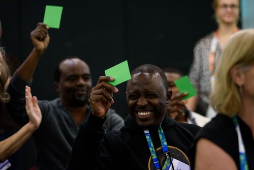 AIDS 2026, the 26th IAS Conference on HIV and AIDS. Rio de Janeiro, Brazil.
Sunday, 26 July 2026.

PCO703. 12th Symposiun on Children and Adolescents with Perinatal HIV Exposure. Debate on stage.

©️ Rogério von Krüger / IAS