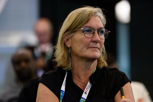 AIDS 2026, the 26th IAS Conference on HIV and AIDS. Rio de Janeiro, Brazil.
Sunday, 26 July 2026.

PCO703. 12th Symposiun on Children and Adolescents with Perinatal HIV Exposure. Debate on stage.

©️ Rogério von Krüger / IAS