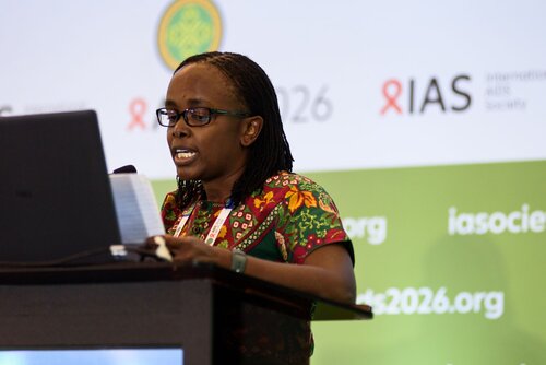 AIDS 2026, the 26th IAS Conference on HIV and AIDS. Rio de Janeiro, Brazil.
Sunday, 26 July 2026.

PCO703. 12th Symposiun on Children and Adolescents with Perinatal HIV Exposure. Irene Njuguna.

©️ Rogério von Krüger / IAS