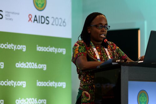 AIDS 2026, the 26th IAS Conference on HIV and AIDS. Rio de Janeiro, Brazil.
Sunday, 26 July 2026.

PCO703. 12th Symposiun on Children and Adolescents with Perinatal HIV Exposure. Irene Njuguna.

©️ Rogério von Krüger / IAS
