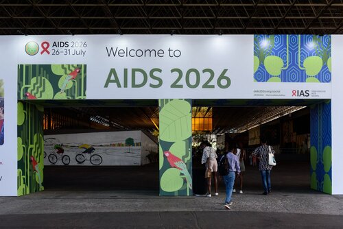 AIDS 2026, the 26th International AIDS Conference. Rio de Janeiro, Brazil.
Sunday, 26 July 2026.

GENCON. 

©️ Rogério von Krüger / IAS