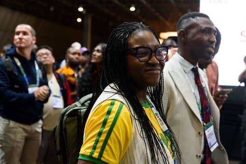AIDS 2026, the 26th International AIDS Conference. Rio de Janeiro, Brazil.
Sunday, 26 July 2026.

SCHOLWR. Scholarship welcome reception. 
In the photo: Delegates.

©️ Rogério von Krüger / IAS