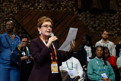 AIDS 2026, the 26th International AIDS Conference. Rio de Janeiro, Brazil.
Sunday, 26 July 2026.

SCHOLWR. Scholarship welcome reception. 
In the photo: Speakers

©️ Rogério von Krüger / IAS