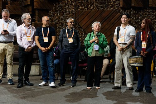 AIDS 2026, the 26th International AIDS Conference. Rio de Janeiro, Brazil.
Sunday, 26 July 2026.

SCHOLWR. Scholarship welcome reception. 
In the photo: Speakers

©️ Rogério von Krüger / IAS