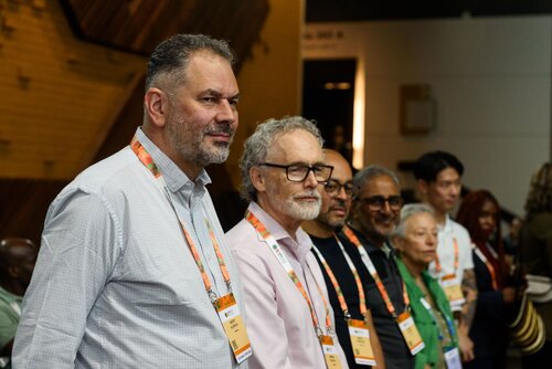 AIDS 2026, the 26th International AIDS Conference. Rio de Janeiro, Brazil.
Sunday, 26 July 2026.

SCHOLWR. Scholarship welcome reception. 
In the photo: Speakers

©️ Rogério von Krüger / IAS