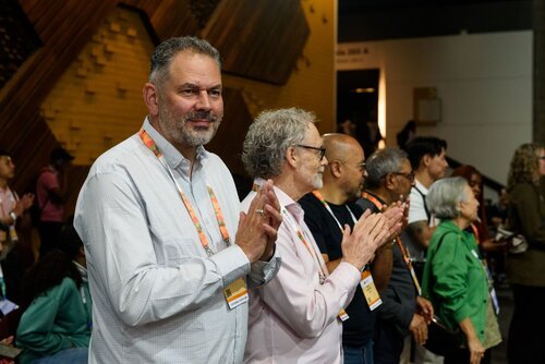 AIDS 2026, the 26th International AIDS Conference. Rio de Janeiro, Brazil.
Sunday, 26 July 2026.

SCHOLWR. Scholarship welcome reception. 
In the photo: Speakers

©️ Rogério von Krüger / IAS