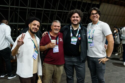 AIDS 2026, the 26th International AIDS Conference. Rio de Janeiro, Brazil.
Sunday, 26 July 2026.

SCHOLWR. Scholarship welcome reception. 
In the photo: Delegates.

©️ Rogério von Krüger / IAS