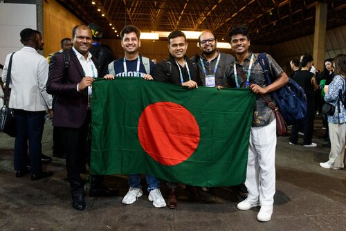 AIDS 2026, the 26th International AIDS Conference. Rio de Janeiro, Brazil.
Sunday, 26 July 2026.

SCHOLWR. Scholarship welcome reception. 
In the photo: Delegates.

©️ Rogério von Krüger / IAS