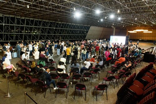 AIDS 2026, the 26th International AIDS Conference. Rio de Janeiro, Brazil.
Sunday, 26 July 2026.

SCHOLWR. Scholarship welcome reception. 
In the photo: Delegates.

©️ Rogério von Krüger / IAS