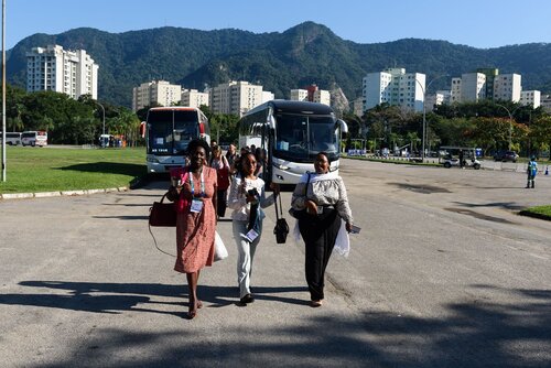 AIDS 2026, the 26th International AIDS Conference. Rio de Janeiro, Brazil.
Monday, 27 July 2026.

GENCON. Arrival of delegates. 

©️ Rogério von Krüger / IAS