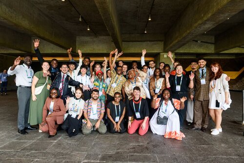 AIDS 2026, the 26th International AIDS Conference. Rio de Janeiro, Brazil.
Monday, 27 July 2026.

YLPKO. Young Leaders Programme Kick-off.
In the photo: Group photo of Young Leaders.

©️ Rogério von Krüger / IAS