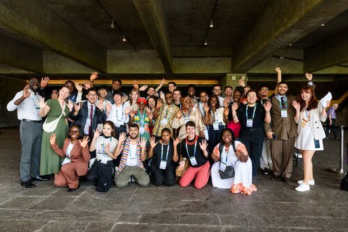 AIDS 2026, the 26th International AIDS Conference. Rio de Janeiro, Brazil.
Monday, 27 July 2026.

YLPKO. Young Leaders Programme Kick-off.
In the photo: Group photo of Young Leaders.

©️ Rogério von Krüger / IAS