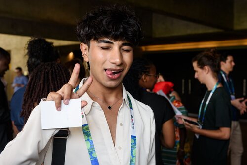 AIDS 2026, the 26th International AIDS Conference. Rio de Janeiro, Brazil.
Monday, 27 July 2026.

YLPKO. Young Leaders Programme Kick-off.
In the photo: Candid photos of Young Leaders interacting.

©️ Rogério von Krüger / IAS
