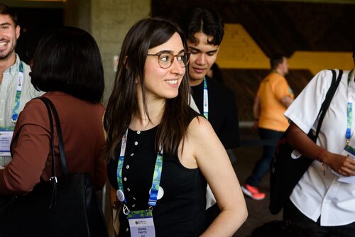 AIDS 2026, the 26th International AIDS Conference. Rio de Janeiro, Brazil.
Monday, 27 July 2026.

YLPKO. Young Leaders Programme Kick-off.
In the photo: Candid photos of Young Leaders interacting.

©️ Rogério von Krüger / IAS