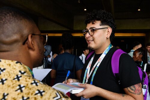 AIDS 2026, the 26th International AIDS Conference. Rio de Janeiro, Brazil.
Monday, 27 July 2026.

YLPKO. Young Leaders Programme Kick-off.
In the photo: Candid photos of Young Leaders interacting.

©️ Rogério von Krüger / IAS