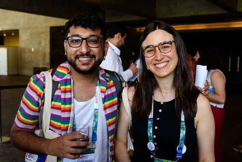 AIDS 2026, the 26th International AIDS Conference. Rio de Janeiro, Brazil.
Monday, 27 July 2026.

YLPKO. Young Leaders Programme Kick-off.
In the photo: Candid photos of Young Leaders interacting.

©️ Rogério von Krüger / IAS