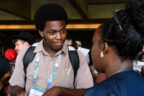 AIDS 2026, the 26th International AIDS Conference. Rio de Janeiro, Brazil.
Monday, 27 July 2026.

YLPKO. Young Leaders Programme Kick-off.
In the photo: Candid photos of Young Leaders interacting.

©️ Rogério von Krüger / IAS