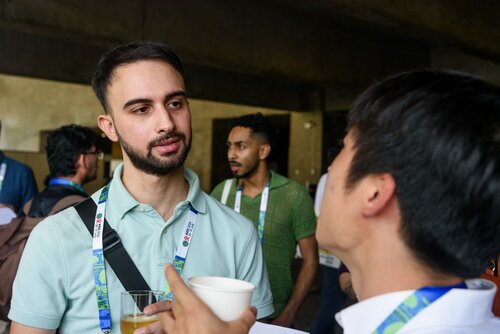 AIDS 2026, the 26th International AIDS Conference. Rio de Janeiro, Brazil.
Monday, 27 July 2026.

YLPKO. Young Leaders Programme Kick-off.
In the photo: Candid photos of Young Leaders interacting.

©️ Rogério von Krüger / IAS