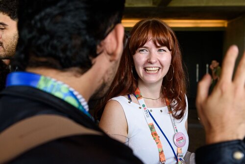 AIDS 2026, the 26th International AIDS Conference. Rio de Janeiro, Brazil.
Monday, 27 July 2026.

YLPKO. Young Leaders Programme Kick-off.
In the photo: Candid photos of Young Leaders interacting.

©️ Rogério von Krüger / IAS