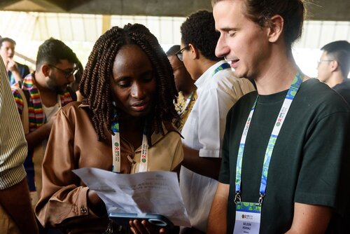 AIDS 2026, the 26th International AIDS Conference. Rio de Janeiro, Brazil.
Monday, 27 July 2026.

YLPKO. Young Leaders Programme Kick-off.
In the photo: Candid photos of Young Leaders interacting.

©️ Rogério von Krüger / IAS