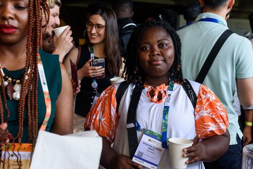 AIDS 2026, the 26th International AIDS Conference. Rio de Janeiro, Brazil.
Monday, 27 July 2026.

YLPKO. Young Leaders Programme Kick-off.
In the photo: Candid photos of Young Leaders interacting.

©️ Rogério von Krüger / IAS