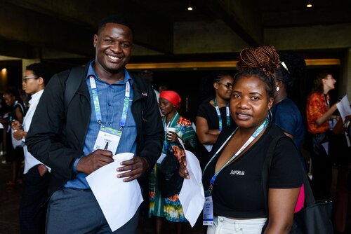 AIDS 2026, the 26th International AIDS Conference. Rio de Janeiro, Brazil.
Monday, 27 July 2026.

YLPKO. Young Leaders Programme Kick-off.
In the photo: Candid photos of Young Leaders interacting.

©️ Rogério von Krüger / IAS