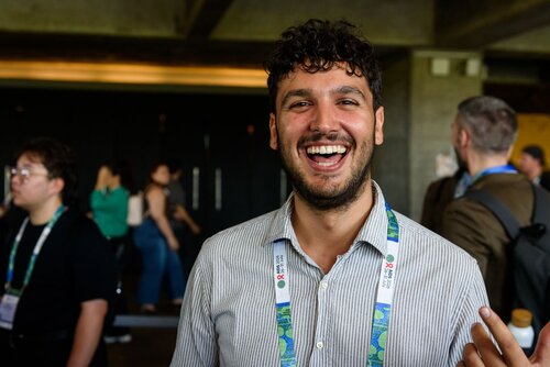 AIDS 2026, the 26th International AIDS Conference. Rio de Janeiro, Brazil.
Monday, 27 July 2026.

YLPKO. Young Leaders Programme Kick-off.
In the photo: Candid photos of Young Leaders interacting.

©️ Rogério von Krüger / IAS