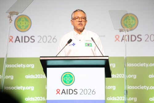 AIDS 2026, the 26th International AIDS Conference. Rio de Janeiro, Brazil.
Monday, 27 July 2026.

OP01. Opening Session.
In the photo: Alexandre Padilha, Brazil's Minister of Health

©️ Felipe / IAS