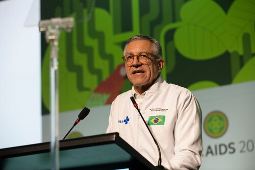 AIDS 2026, the 26th International AIDS Conference. Rio de Janeiro, Brazil.
Monday, 27 July 2026

OP01. Opening Session
In the photo: Alexandre Padilha, Brazil's Minister of Health

©️ Andréa Testoni / IAS