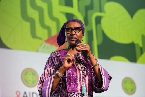 AIDS 2026, the 26th International AIDS Conference. Rio de Janeiro, Brazil.
Monday, 27 July 2026.

OP01. Opening Session
In the photo: Winnie Byanyima

©️ Andréa Testoni / IAS