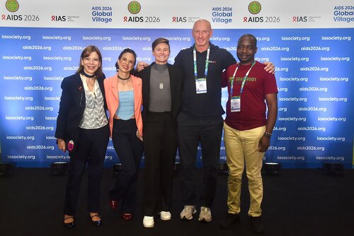 AIDS 2026, the 26th International AIDS Conference. Rio de Janeiro, Brazil.
Monday, 27 July 2026.

GVPD. GV panel discussion.
In the photo: the panel.

© Márcia Moreira / IAS.