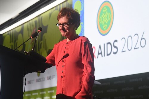 AIDS 2026, the 26th Internacional AIDS Conference. Rio de Janeiro, Brazil.
Monday, 27 July 2026.

OP01. Opening Session.
In the photos: Beatriz Grinsztejn.

© Márcia Moreira / IAS.