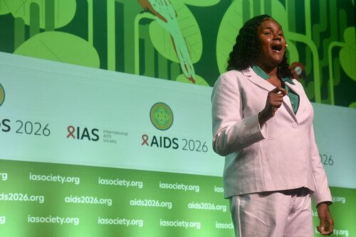 AIDS 2026, the 26th Internacional AIDS Conference. Rio de Janeiro, Brazil.
Monday, 27 July 2026.

OP01. Opening Session.
In the photos: Alexus D'Marco.

© Márcia Moreira / IAS.
