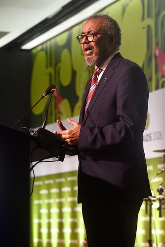 AIDS 2026, the 26th Internacional AIDS Conference. Rio de Janeiro, Brazil.
Monday, 27 July 2026.

OP01. Opening Session.
In the photos: Tedros Adhanon Ghebreyesus.

© Márcia Moreira / IAS.