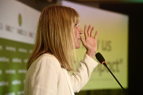 AIDS 2026, the 26th International AIDS Conference. Rio de Janeiro, Brazil.
Monday, 27 July 2026.

SAT36. Priorization under pressure: Rethinking  HIV service delivery with TIER-Plus.
In the photos: Anna Grimsrud.

© Márcia Moreira / IAS.