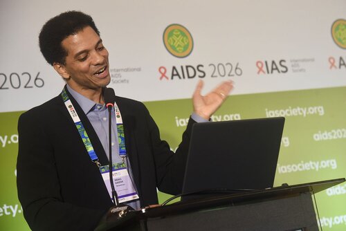 AIDS 2026, the 26th International AIDS Conference. Rio de Janeiro, Brazil.
Monday, 27 July 2026.

SAT36. Priorization under pressure: Rethinking  HIV service delivery with TIER-Plus.
In the photos: Irénio Gaspar.

© Márcia Moreira / IAS.