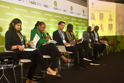 AIDS 2026, the 26th International AIDS Conference. Rio de Janeiro, Brazil.
Monday, 27 July 2026.

SAT36. Priorization under pressure: Rethinking  HIV service delivery with TIER-Plus.
In the photos: Panellists.

© Márcia Moreira / IAS.