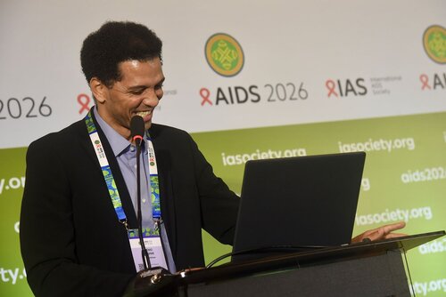 AIDS 2026, the 26th International AIDS Conference. Rio de Janeiro, Brazil.
Monday, 27 July 2026.

SAT36. Priorization under pressure: Rethinking  HIV service delivery with TIER-Plus.
In the photos: Irénio Gaspar.

© Márcia Moreira / IAS.