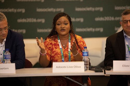 AIDS 2026, the 26th International AIDS Conference. Rio de Janeiro, Brazil.
Tuesday, 28 July 2026.

MR01. Media roundtable – Long-acting HIV prevention: The science, rollout and what is next 
In the photo: Adaobi Lisa Olisa.

© Felipe Varanda / IAS