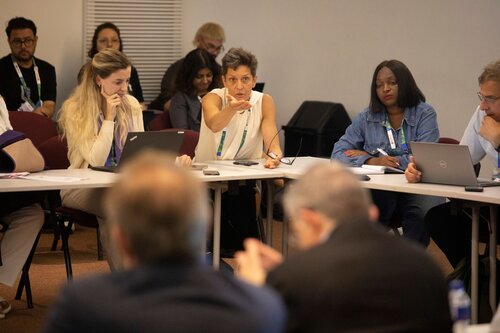 AIDS 2026, the 26th International AIDS Conference. Rio de Janeiro, Brazil.
Tuesday, 28 July 2026.

MR01. Media roundtable – Long-acting HIV prevention: The science, rollout and what is next.
In the photo: Questions from press

© Felipe Varanda / IAS