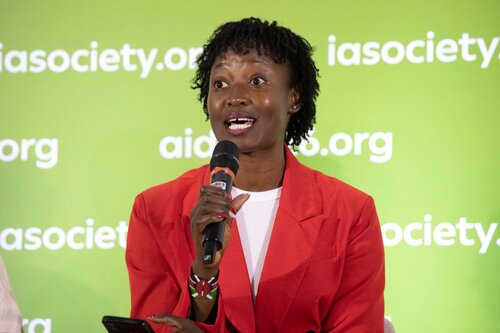 AIDS 2026, the 26th International AIDS Conference. Rio de Janeiro, Brazil.
Tuesday 28, July 2026.

SY08. Rebuilding global health: HIV reporting in a brave new world (Media panel session).
In the photo:Aidah Munzatsi, Freelance Journalist, Kenya

©️ Felipe Varanda / IAS
