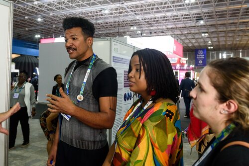 AIDS 2026, the 26th International AIDS Conference. Rio de Janeiro, Brazil.
Tuesday, 28 July 2026.

PEXHIB. Poster exhibition.

©️ Rogério von Krüger / IAS